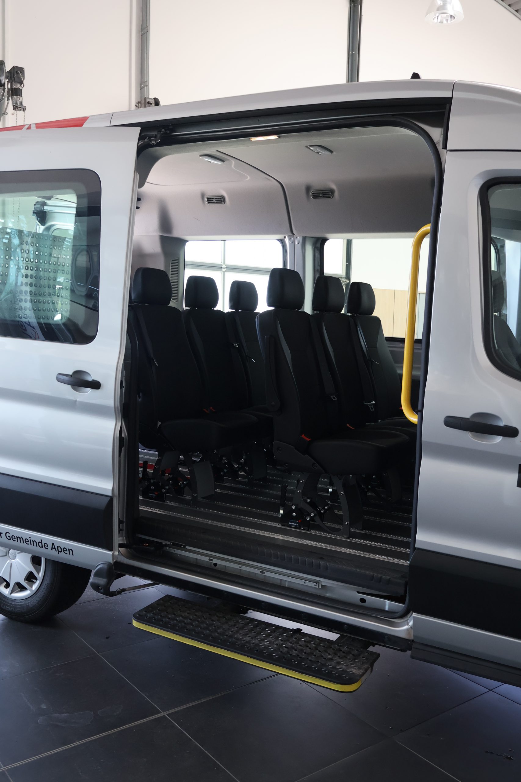 Innenraum des Ford Transit