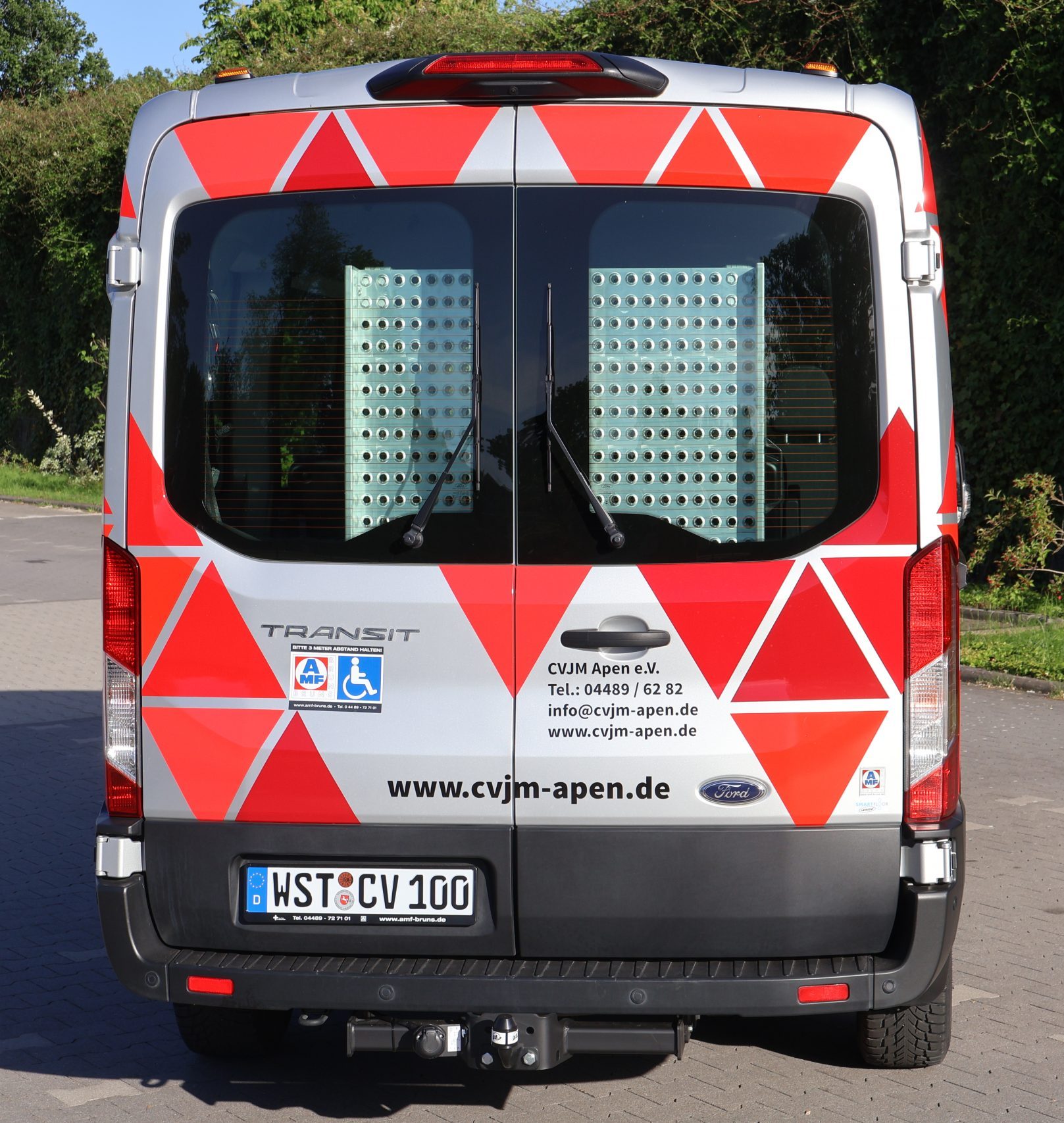 Ford Transit Außenansicht hinten