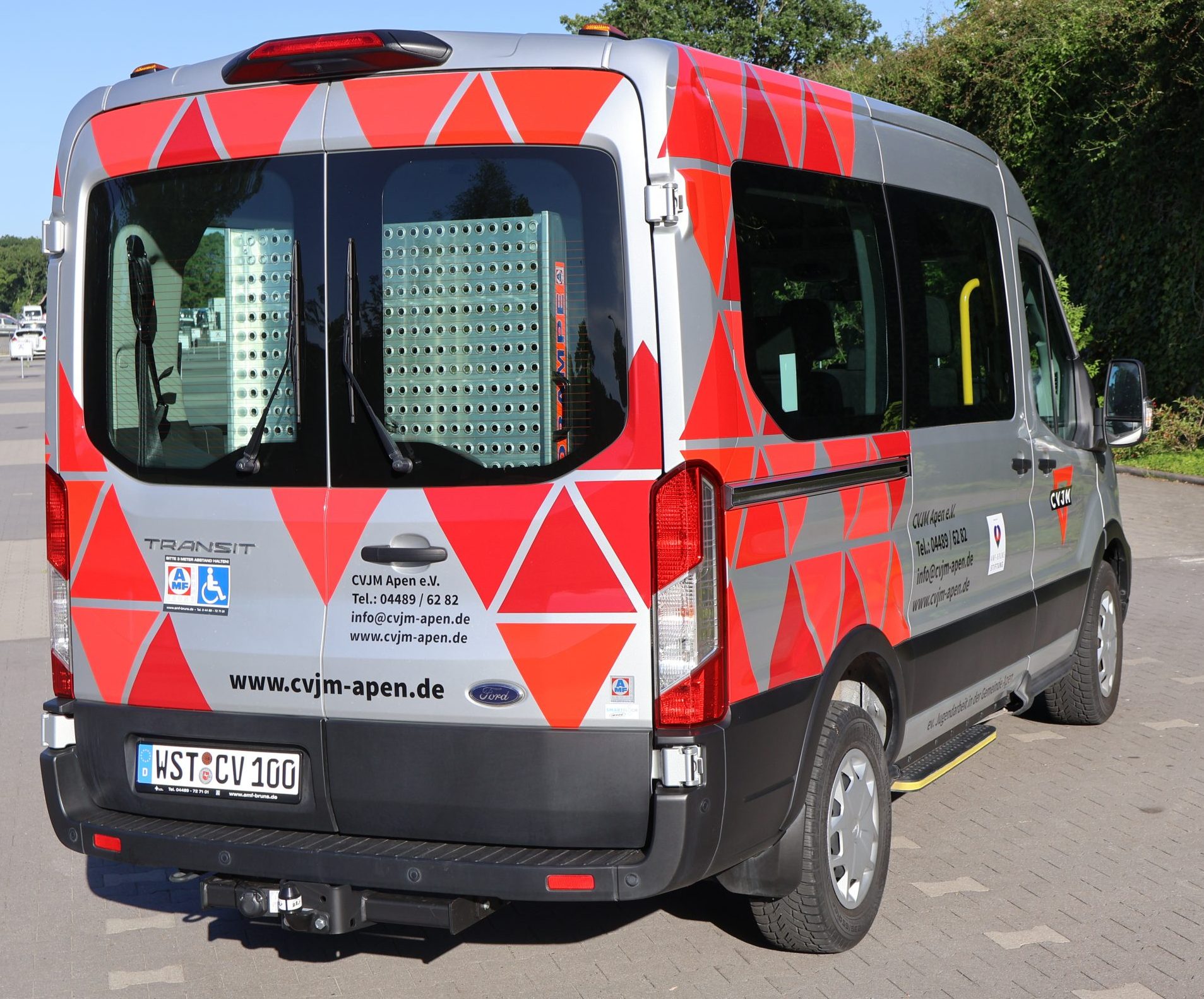 Ford Transit Außenansicht hinten